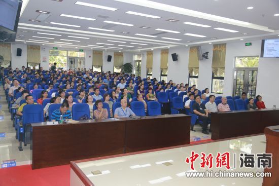 海南省第三人民医院PDCA活动程序实操培训讲座现场