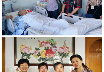 新春送祝愿，大爱暖心田  院工会节前慰问特殊疾病及重病职工