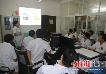 中新网海南：首都医科大学教授王蒨到海南省第三人民医院进行学术交流