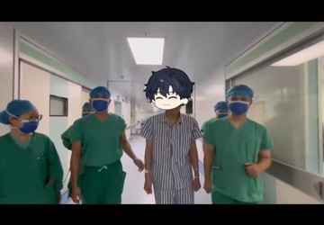 普胸外科-平卧位单孔胸腔镜乳晕下小切口肺大疱切除术