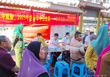 尽早识别，立刻就医——三亚市李钢名医工作室服务百姓健康行动走进回辉社区